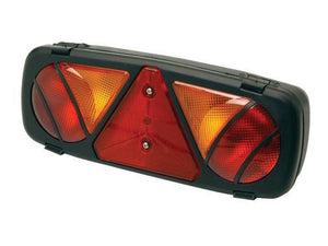 Rear Combination Light, (Halogen), Function: 3, Brake / Tail / Indicator, RH & LH, 12-24V - Sparex Part No. S.173541