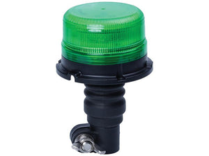 LED Beacon Green Flexible Pin 12-24V Ultra-Compact Safety Light | S.173558