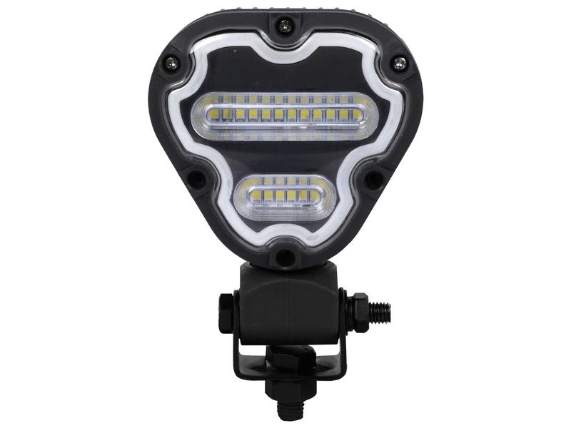Sparex FlexiGlow Work Light, Triangular LED Multi-coloured, 1800 Lumens Raw, 12-24V | S.173562 - Product Image 1
