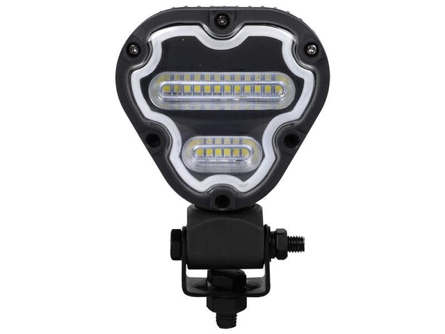 Sparex FlexiGlow Work Light, Triangular LED Multi-coloured, 1800 Lumens Raw, 12-24V | S.173562 - Product Image 1