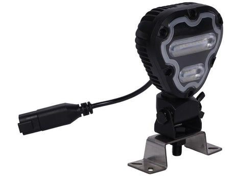 Sparex FlexiGlow Work Light, Triangular LED Multi-coloured, 1800 Lumens Raw, 12-24V | S.173562 - Product Image 2