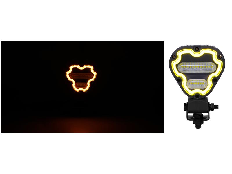 Sparex FlexiGlow Work Light, Triangular LED Multi-coloured, 1800 Lumens Raw, 12-24V | S.173562 - Product Image 7