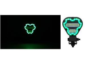 Sparex FlexiGlow Work Light, Triangular LED Multi-coloured, 1800 Lumens Raw, 12-24V | S.173562 - Product Image 8