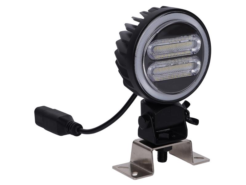 Sparex FlexiGlow Work Light, Round LED Multi-coloured, 2400 Lumens Raw, 12-24V | S.173563 - Product Image 2