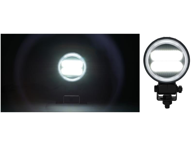 Sparex FlexiGlow Work Light, Round LED Multi-coloured, 2400 Lumens Raw, 12-24V | S.173563 - Product Image 4