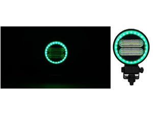 Sparex FlexiGlow Work Light, Round LED Multi-coloured, 2400 Lumens Raw, 12-24V | S.173563 - Product Image 6