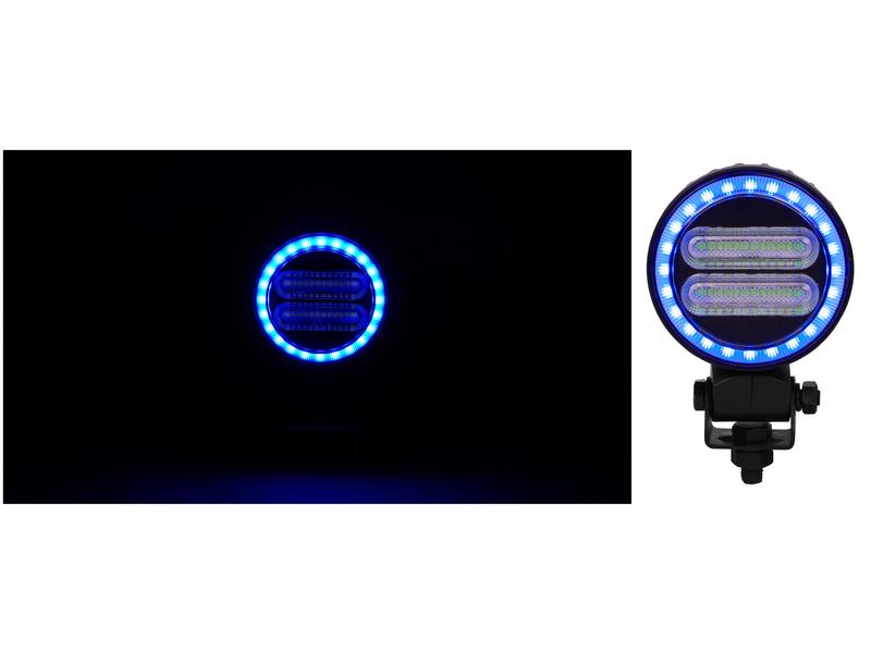 Sparex FlexiGlow Work Light, Round LED Multi-coloured, 2400 Lumens Raw, 12-24V | S.173563 - Product Image 7