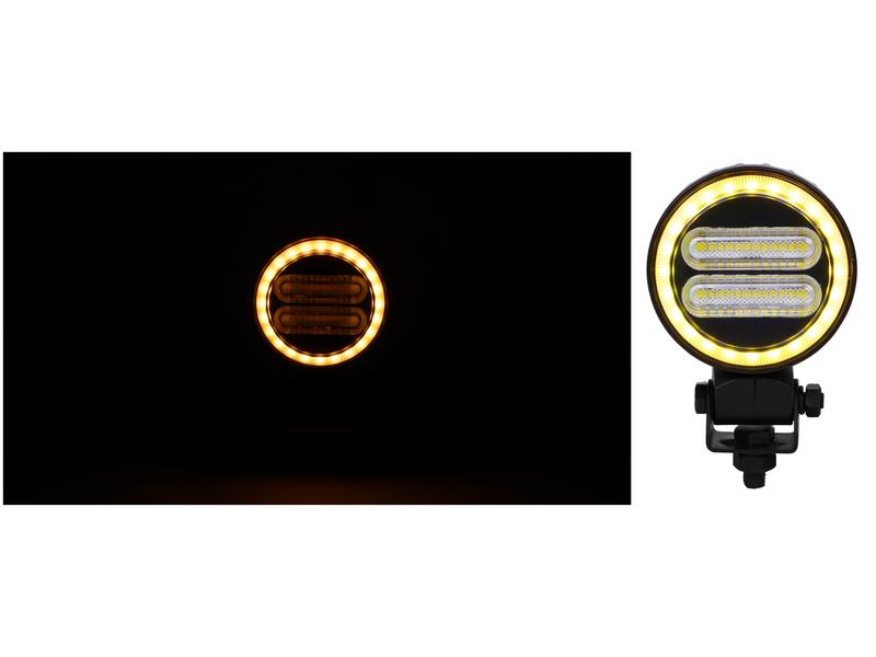 Sparex FlexiGlow Work Light, Round LED Multi-coloured, 2400 Lumens Raw, 12-24V | S.173563 - Product Image 8