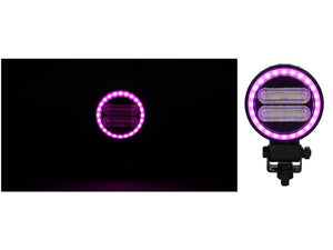 Sparex FlexiGlow Work Light, Round LED Multi-coloured, 2400 Lumens Raw, 12-24V | S.173563 - Product Image 9