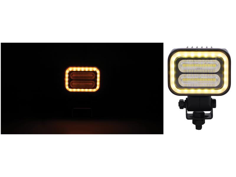 Sparex FlexiGlow Work Light, Square LED Multi-coloured, 2400 Lumens Raw, 12-24V | S.173564 - Product Image 6