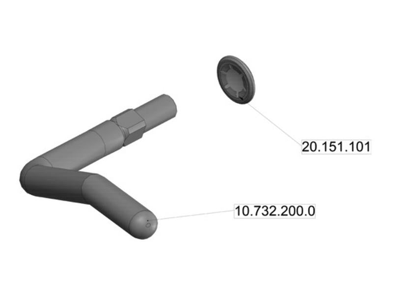Sparex Release Lever Set | S.174037 - Product Image 2