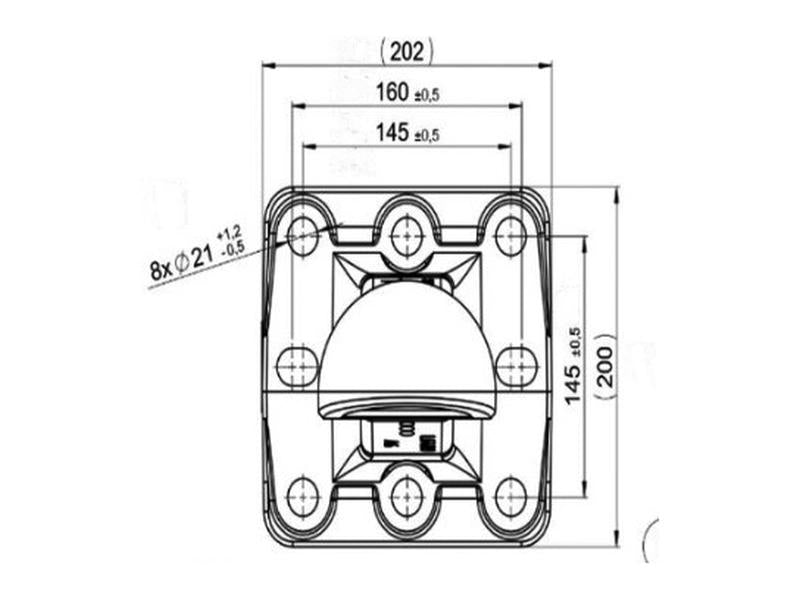 Scharmuller K80 Spoon Hitch - 145 x 145mm | S.174056 - Product Image 4
