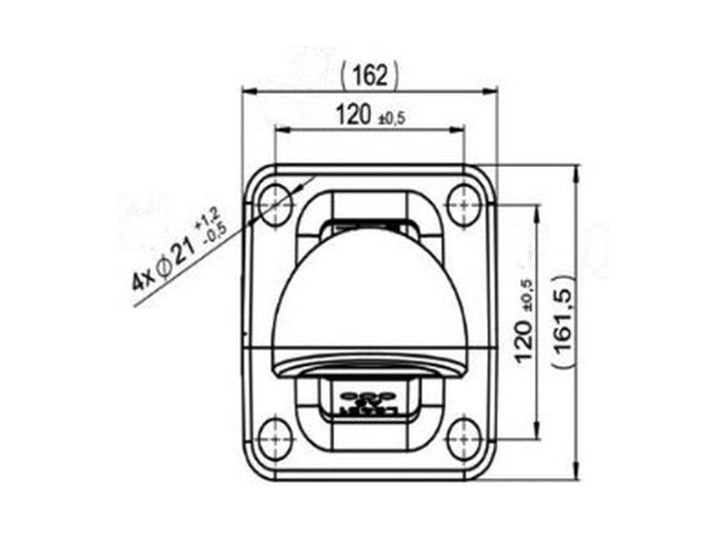 Scharmuller K80 Spoon Hitch - 120 x 120mm | S.174058 - Product Image 4