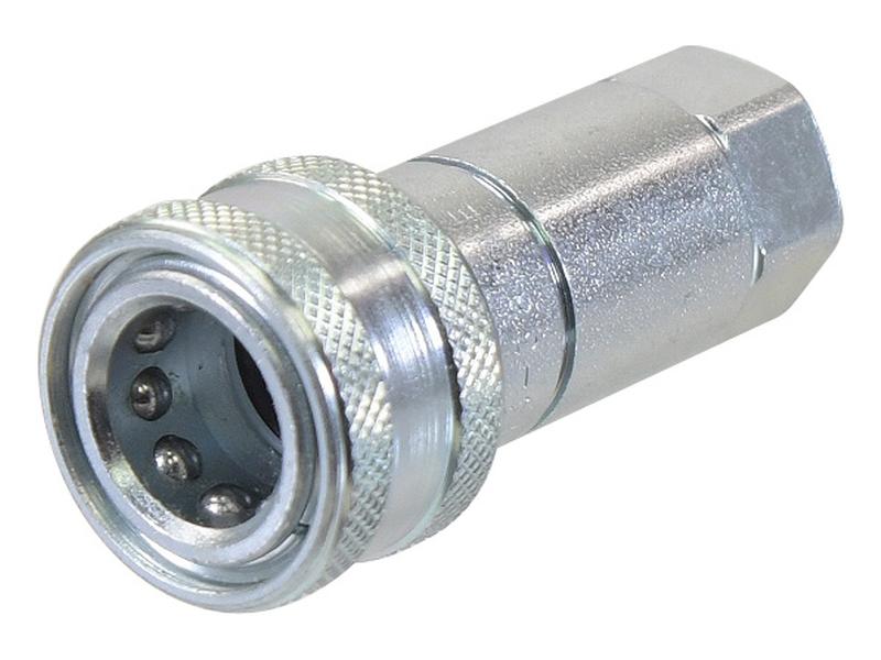Sparex Faster Quick Release Hydraulic Coupling Female 1/4'' Body x 9/16'' ORB Female Thread | S.174497 - Product Image 1