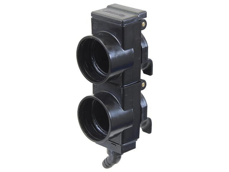 Sparex TARV Oil Collection System Double unit 55mm spacing, with Brown +- Indicators, 45 Degrees | S.174498 - Product Image 2