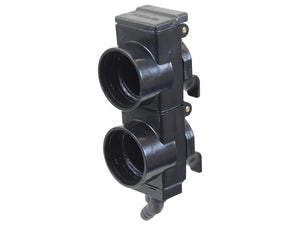 Sparex TARV Oil Collection System Double unit 55mm spacing, with Blue +- Indicators, 45 Degrees | S.174502 - Product Image 2