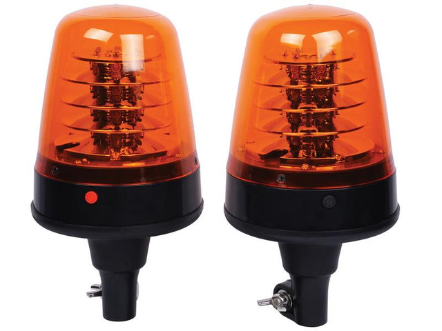 Sparex LED Beacon, Amber, Flexible Pin 12-24V Set of 2 | S.174512 - Product Image 1