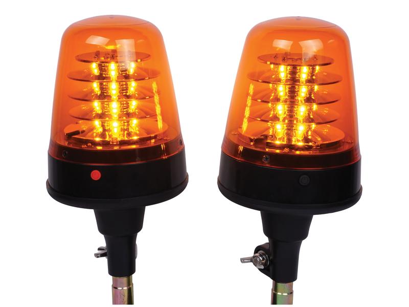 Sparex LED Beacon, Amber, Flexible Pin 12-24V Set of 2 | S.174512 - Product Image 3