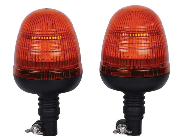 Sparex LED Beacon, Amber, Flexible Pin 12-24V Set of 2 | S.174514 - Product Image 1