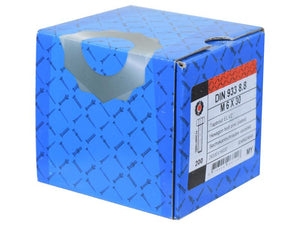 Sparex Metric Setscrew, M6x30mm (DIN 933) 8.8. | S.174596 - Product Image 2