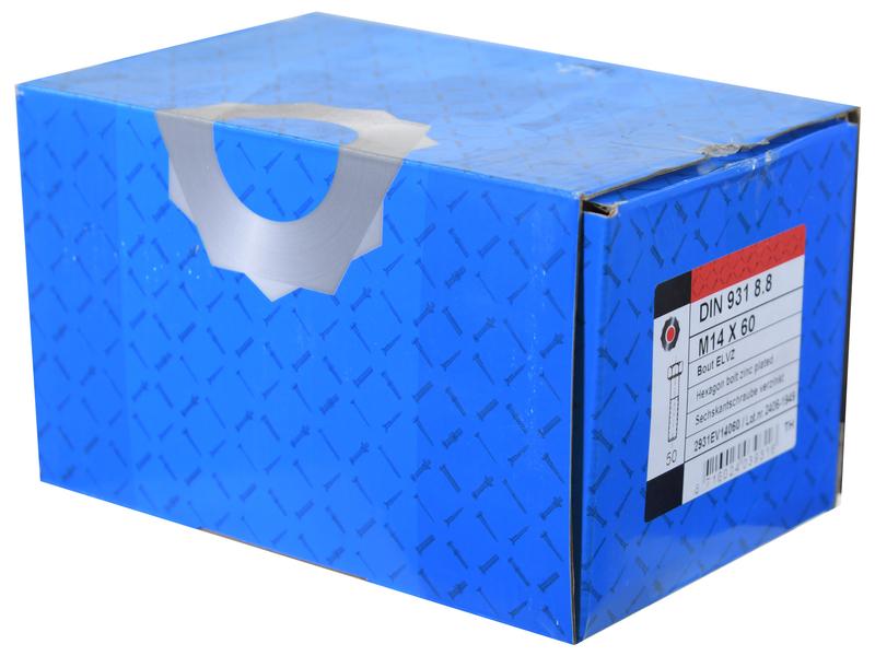 Sparex Metric Bolt, M14x60mm (DIN 931) 8.8. | S.174616 - Product Image 2