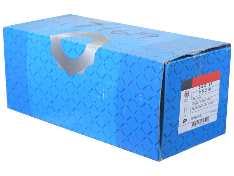 Sparex Metric Bolt, M14x120mm (DIN 931) 8.8. | S.174619 - Product Image 2