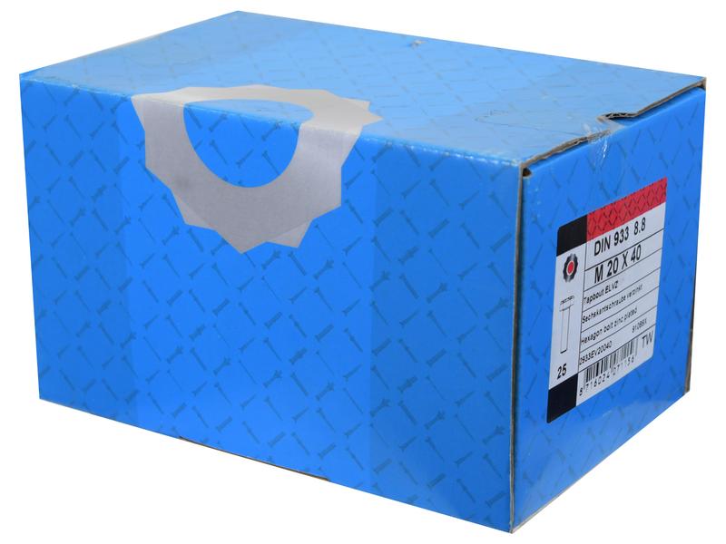 Sparex Metric Setscrew, M20x40mm (DIN 933) | S.174629 - Product Image 2