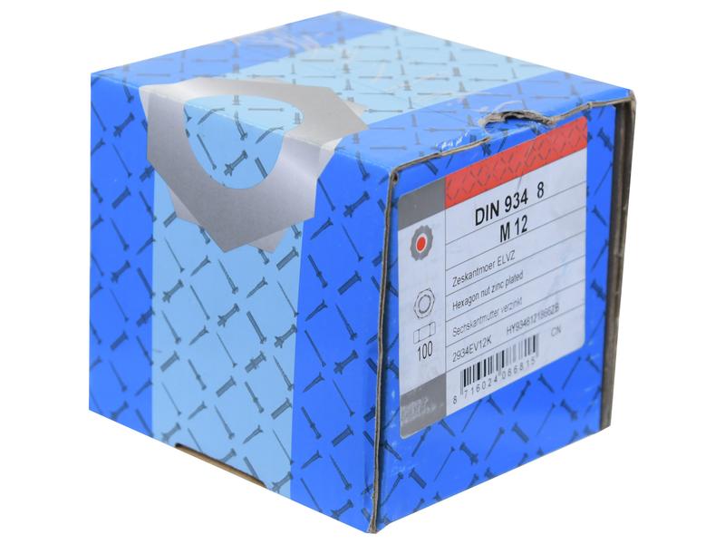 Sparex Metric Nut, M12x1.75mm (DIN 934) Grade 8. | S.174638 - Product Image 2