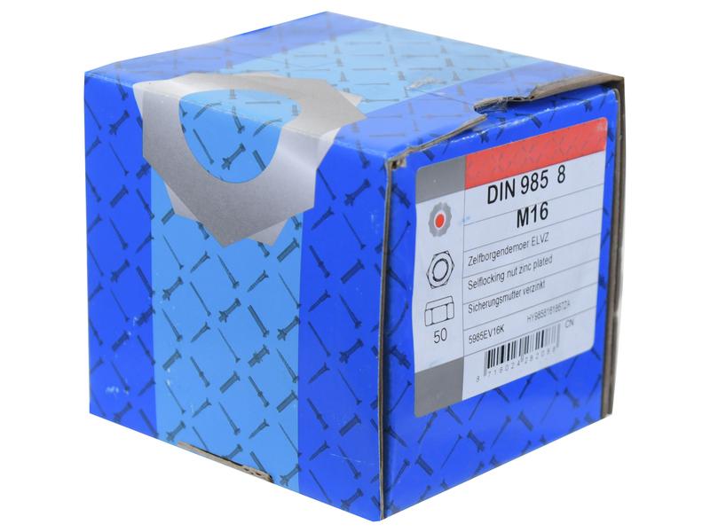 Sparex Metric Self Locking Nut, M16x2.00mm (DIN 985) Grade 8. | S.174648 - Product Image 2