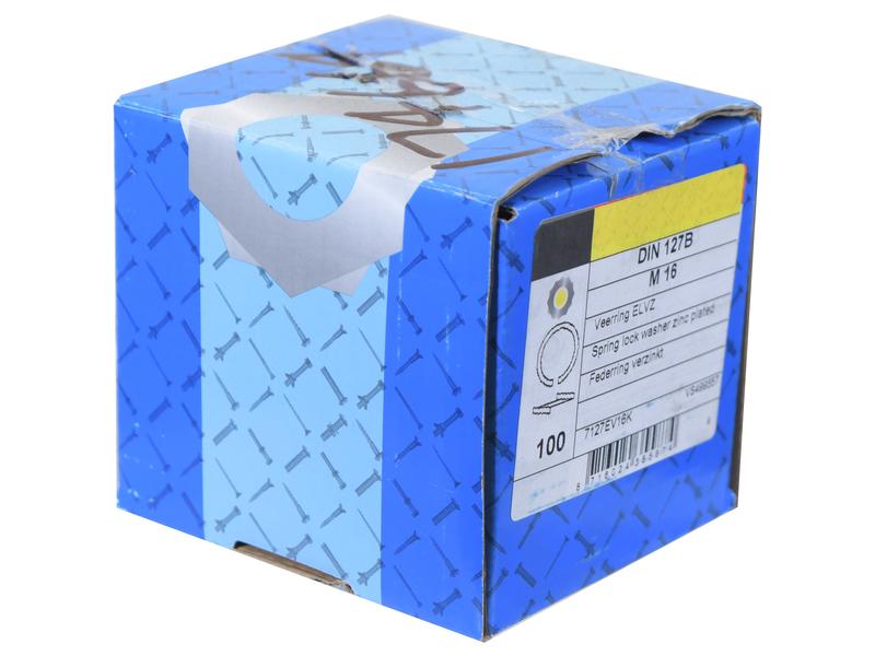 Sparex Metric Spring Washer, ID: 16mm (DIN or Standard No. DIN 127) | S.174664 - Product Image 2