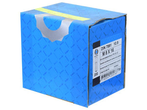 Sparex Metric Countersunk Hexagon Socket Screw, M8x16mm (DIN 7991) | S.174679 - Product Image 2