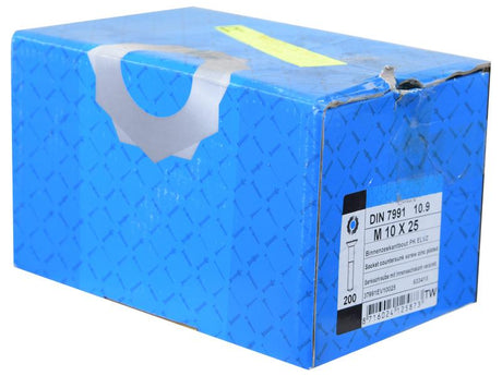 Sparex Metric Countersunk Hexagon Socket Screw, M10x25mm (DIN 7991) | S.174683 - Product Image 2