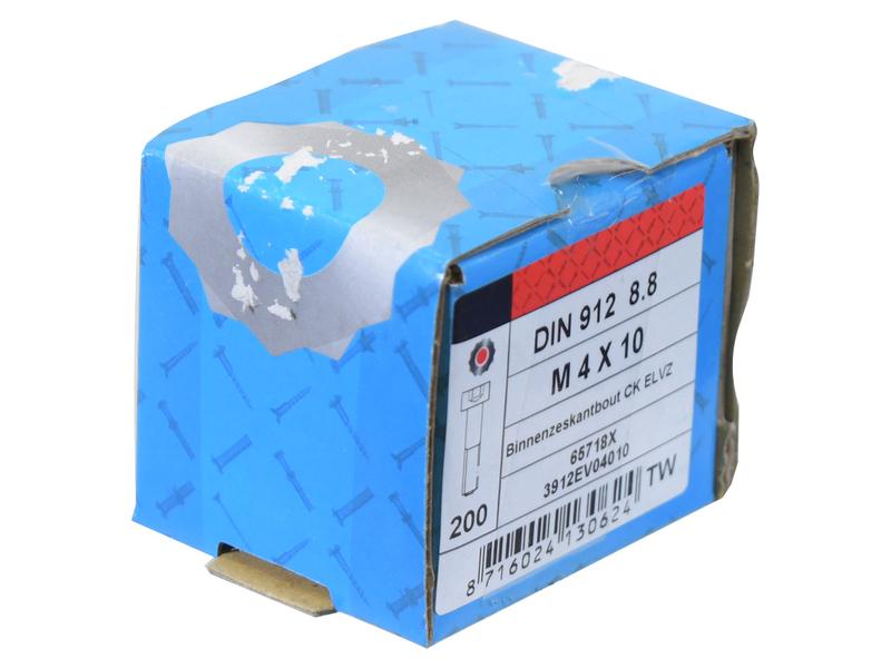 Sparex Socket Capscrew, M4x10mm (DIN 912) | S.174690 - Product Image 2