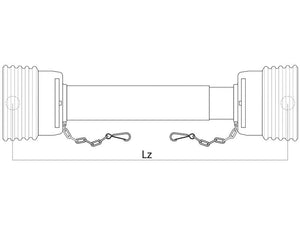 GARDLOC PTO Guard - GARDLOC, (Lz) Length: 1950mm, Size: Small | S.174985 - Product Image 8