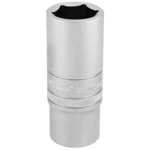 Draper Hi-Torq&#174; 6 Point Deep Socket, 3/8" Sq. Dr., 18mm - DT-MM/MS - Farming Parts