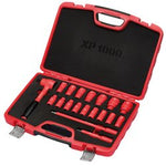 Xp1000® Vde Metric Socket Set, 1/2" Sq. Dr. (19 Piece) | Xp1000-1/2