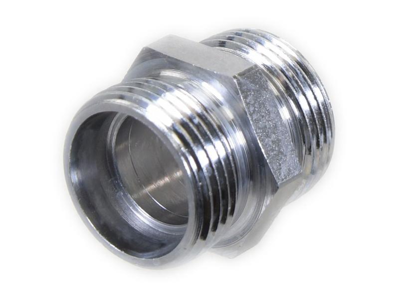 Sparex Male Straight Tube Coupling 15L | S.177789 - Product Image 1