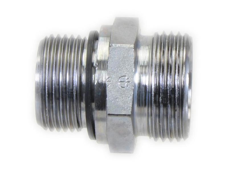 Sparex BSP Stud Coupling 3/4'' BSP Male with Rubber Seal x 15L Male | S.177831 - Product Image 2
