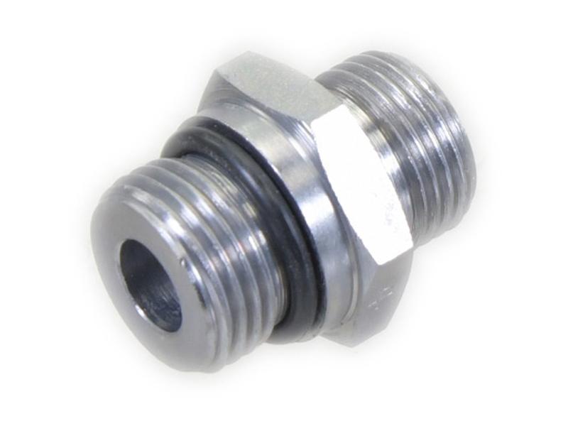 Sparex UNF Stud Coupling 9/16'' UNF Male with O-Ring x 12L Male | S.177852 - Product Image 1