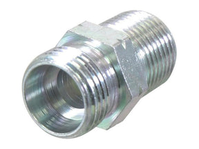 Sparex NPT Stud Coupling 3/8'' NPT Male with Taper Thread x 12L Male | S.177855 - Product Image 1