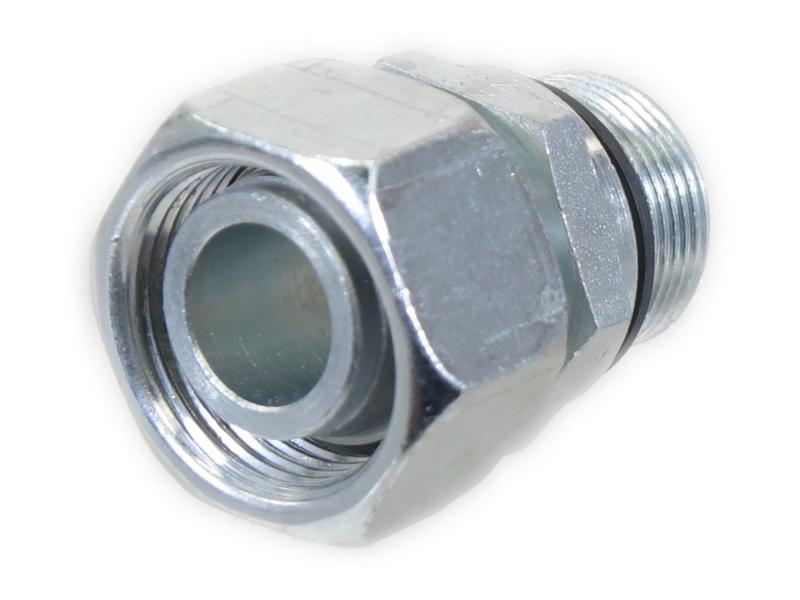 Sparex Metric Stud Coupling M33 x 2.00 Male with Rubber Seal x 28L Female | S.177865 - Product Image 1