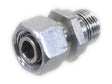 Sparex BSP Stud Coupling 1/4'' BSP Male with Rubber Seal x 10L Female | S.177866 - Product Image 1