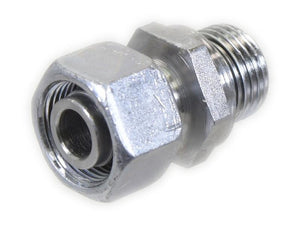 Sparex BSP Stud Coupling 3/8'' BSP Male with Rubber Seal x 12L Female | S.177867 - Product Image 1