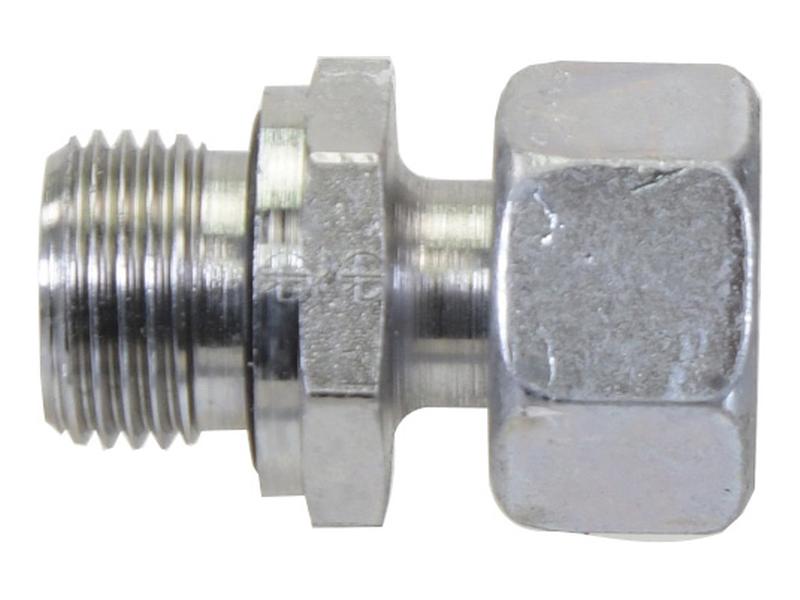 Sparex BSP Stud Coupling 1/2'' BSP Male with Rubber Seal x 16S Female | S.177874 - Product Image 2