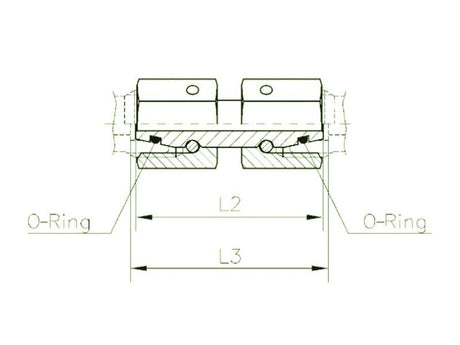 Sparex Female Straight Tube Coupling 22L | S.177881 - Product Image 4
