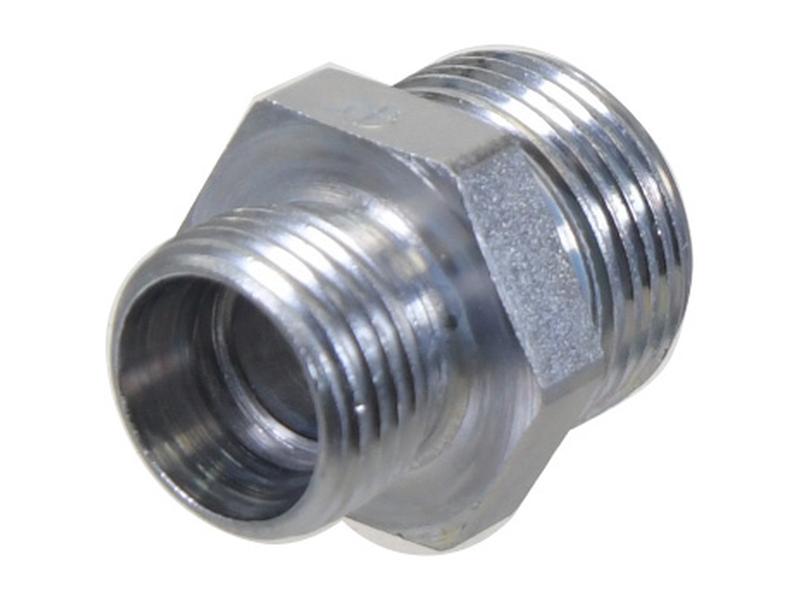 Sparex Metric Reducer Coupling 10L Male x 8L Male | S.177923 - Product Image 1