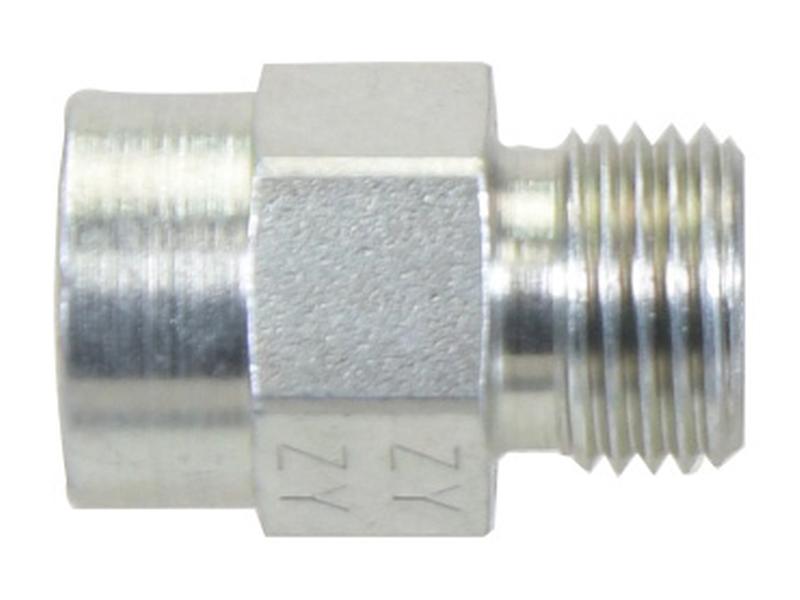 Sparex BSP Pressure Gauge Coupling 1/4'' BSP Female x 8L Male | S.177967 - Product Image 2