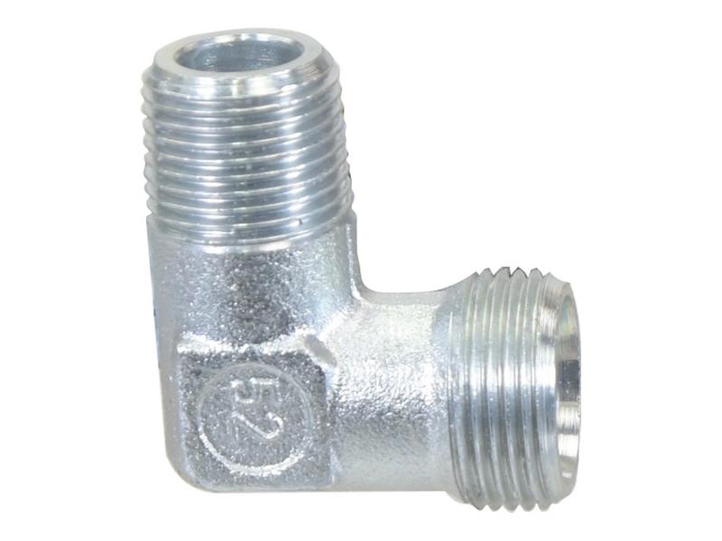 Sparex Metric Taper Stud Elbow M16 x 1.50 Male x 12L Male | S.177973 - Product Image 2