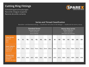 Sparex BSPT Stud Elbow 1/2'' BSPT Male x 18L Male | S.177984 - Product Image 3
