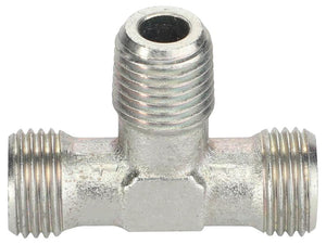 Sparex Metric Taper Male | Male | Male Tee M10 x 1.00 Metric Taper x 6L | S.178066 - Product Image 2